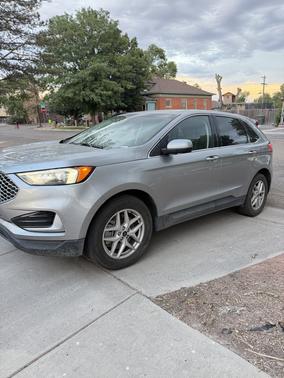 Silver 2023 Ford Edge SEL