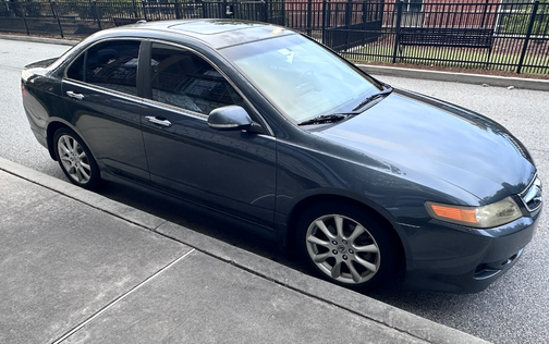 Gray 2008 Acura TSX Base