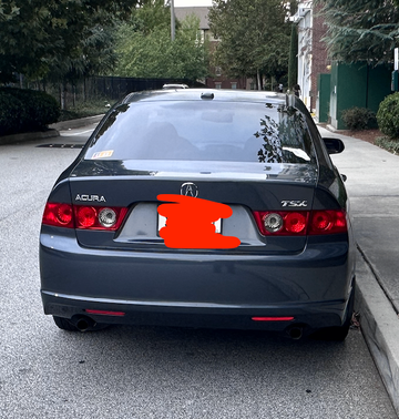 Gray 2008 Acura TSX Base