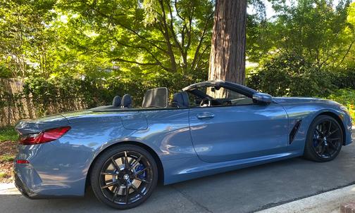 Blue 2021 BMW M850 i xDrive