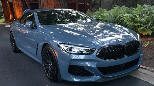 Blue 2021 BMW M850 i xDrive