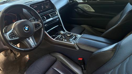 Blue 2021 BMW M850 i xDrive
