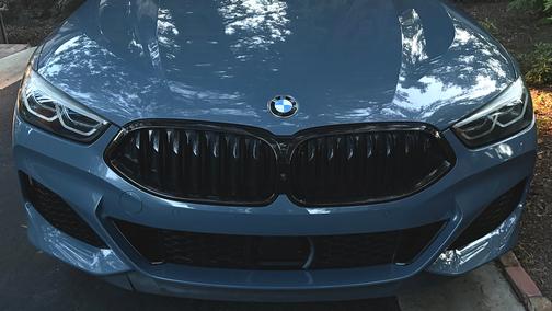 Blue 2021 BMW M850 i xDrive