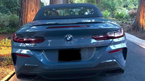 Blue 2021 BMW M850 i xDrive