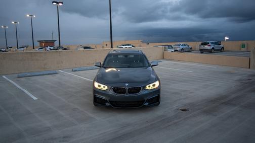 Gray 2014 BMW M235 i