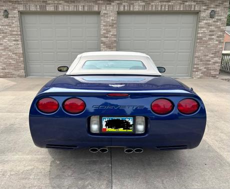 Blue 2004 Chevrolet Corvette Base