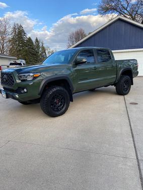 Green 2021 Toyota Tacoma TRD Off Road