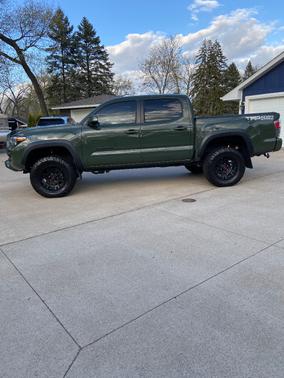 Green 2021 Toyota Tacoma TRD Off Road
