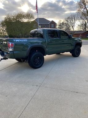 Green 2021 Toyota Tacoma TRD Off Road