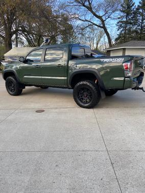 Green 2021 Toyota Tacoma TRD Off Road
