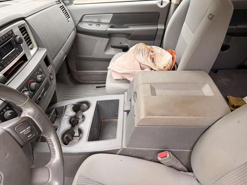 Red 2009 Dodge Ram 3500 SLT Quad Cab DRW