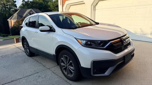 White 2022 Honda CR-V EX