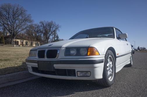 White 1997 BMW 328 iC