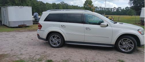 White 2008 Mercedes-Benz GL-Class GL 550 4MATIC