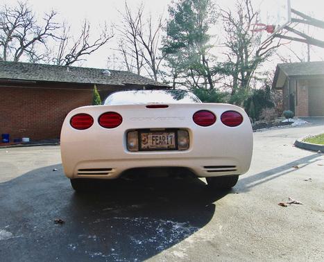 White 1998 Chevrolet Corvette Base