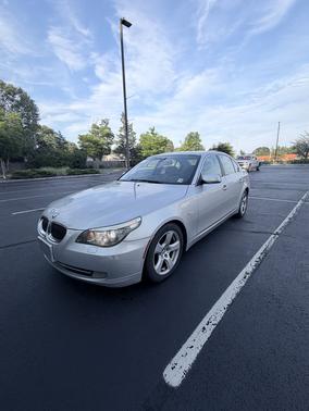 Silver 2008 BMW 535 i