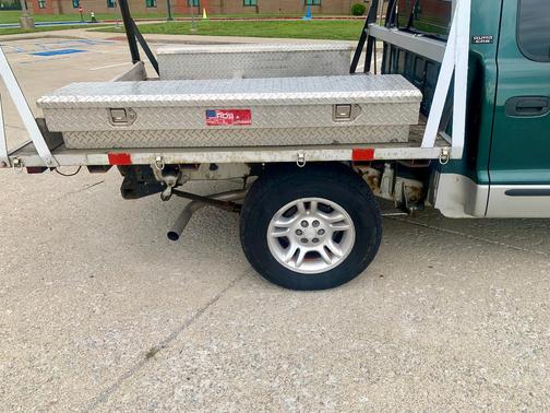 Green 2001 Dodge Dakota SLT Quad Cab