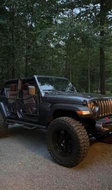 Gray 2020 Jeep Wrangler Unlimited Sport