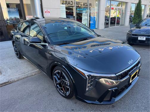 Gray 2025 Kia K4 GT-Line