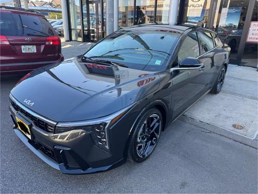 Gray 2025 Kia K4 GT-Line