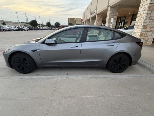 Silver 2025 Tesla Model 3 Long Range RWD