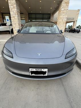 Silver 2025 Tesla Model 3 Long Range RWD
