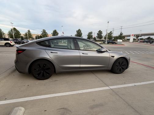 Silver 2025 Tesla Model 3 Long Range RWD