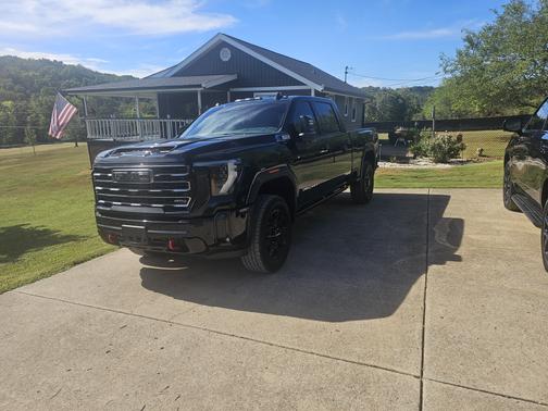 Black 2025 GMC Sierra 2500 AT4