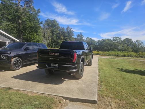Black 2025 GMC Sierra 2500 AT4