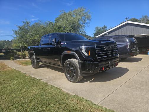 Black 2025 GMC Sierra 2500 AT4
