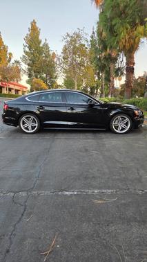 Black 2018 Audi A5 Sportback 45 Premium Plus