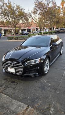 Black 2018 Audi A5 Sportback 45 Premium Plus