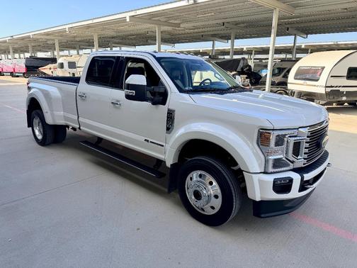 White 2021 Ford F-450 Limited