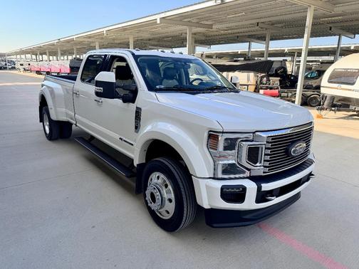 White 2021 Ford F-450 Limited