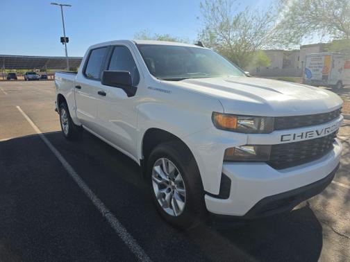 White 2020 Chevrolet Silverado 1500 Custom
