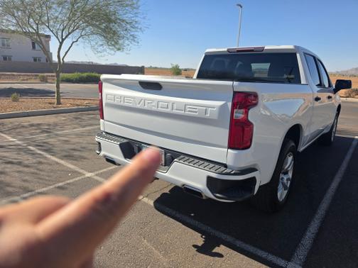White 2020 Chevrolet Silverado 1500 Custom