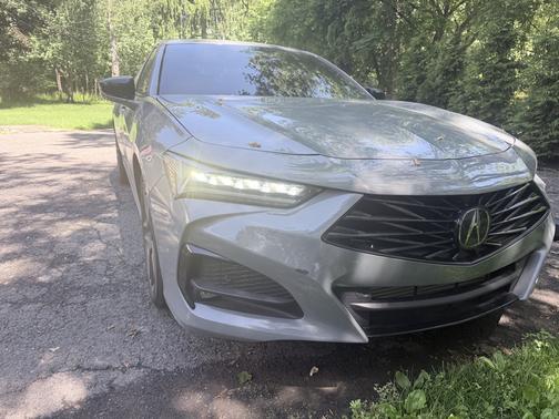 Gray 2025 Acura TLX A-Spec