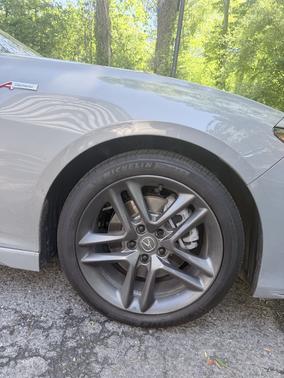 Gray 2025 Acura TLX A-Spec