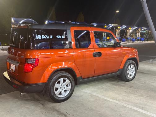 Orange 2010 Honda Element EX