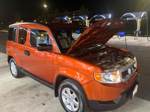 Orange 2010 Honda Element EX