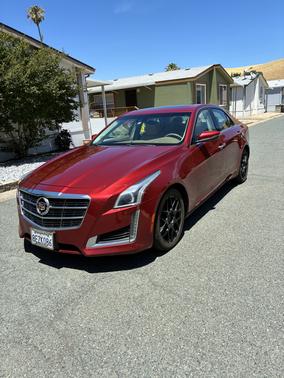 Red 2014 Cadillac CTS 3.6L Luxury