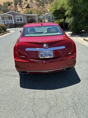 Red 2014 Cadillac CTS 3.6L Luxury
