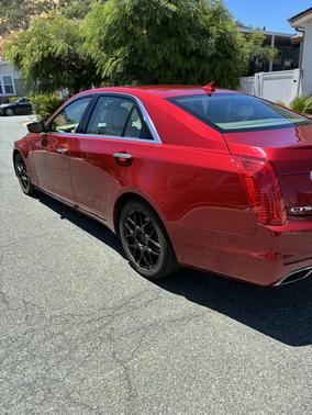 Red 2014 Cadillac CTS 3.6L Luxury