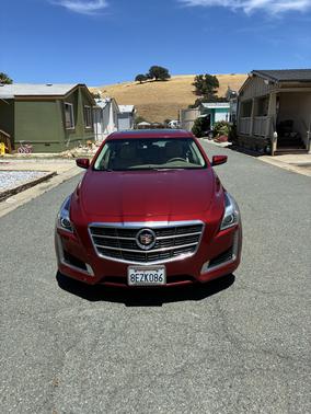 Red 2014 Cadillac CTS 3.6L Luxury