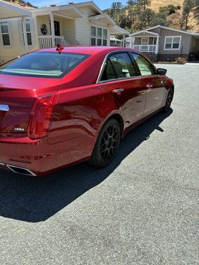 Red 2014 Cadillac CTS 3.6L Luxury