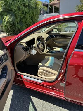 Red 2014 Cadillac CTS 3.6L Luxury