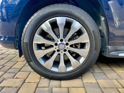 Blue 2017 Mercedes-Benz GLS 450 4MATIC