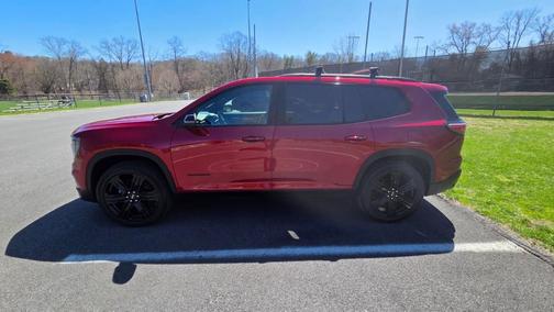 Red 2024 GMC Acadia Elevation