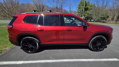 Red 2024 GMC Acadia Elevation