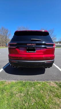 Red 2024 GMC Acadia Elevation